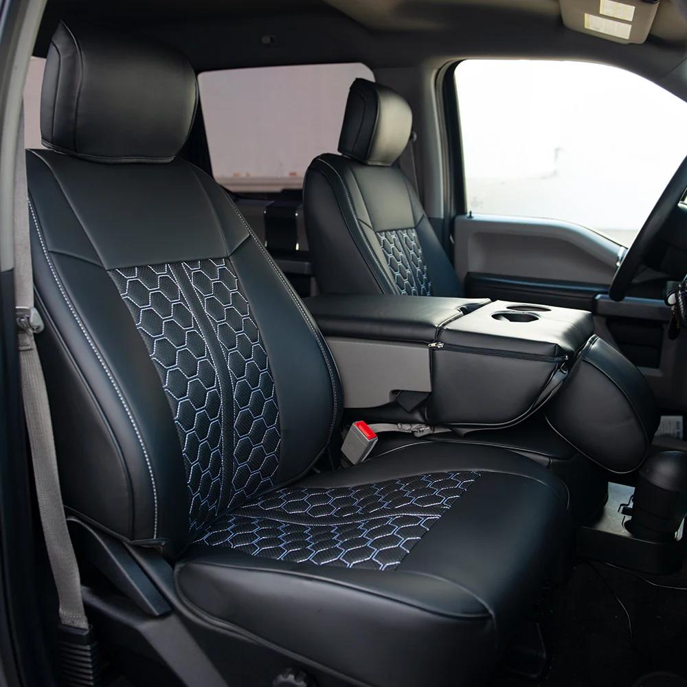 Kustom Interior Custom Premium Artificial Leather Seat Covers (2015-2020 F-150)