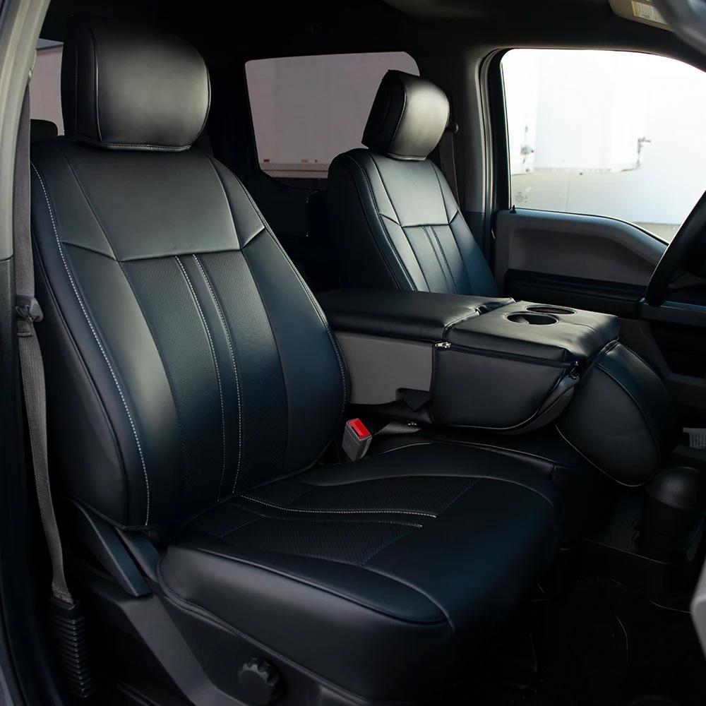 Kustom Interior Custom Premium Artificial Leather Seat Covers (2015-2020 F-150)