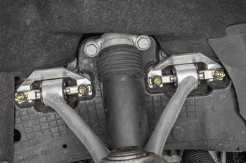 BMR Fabrication Camber bolt and stud kit, upper and lower control arms Black Anod and Zinc (2014-2019 C7 Corvette Base) - WAK570