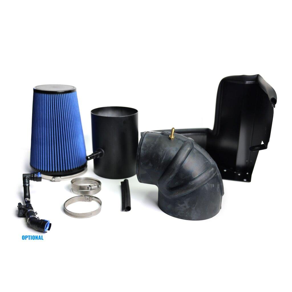 WD152 High Flow Intake System - Satin Black Intake Tube (2020+ 5.2L Shelby GT500)