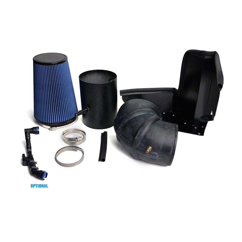 WD152 High Flow Intake System - Satin Black Intake Tube (2020+ 5.2L Shelby GT500)
