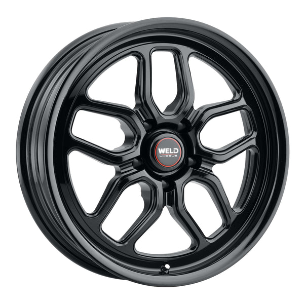 Weld Racing Laguna 6 Drag Wheel 17x10 +42 Offset 7.15"BS 6x135BC - Gloss Black - S15970089P42