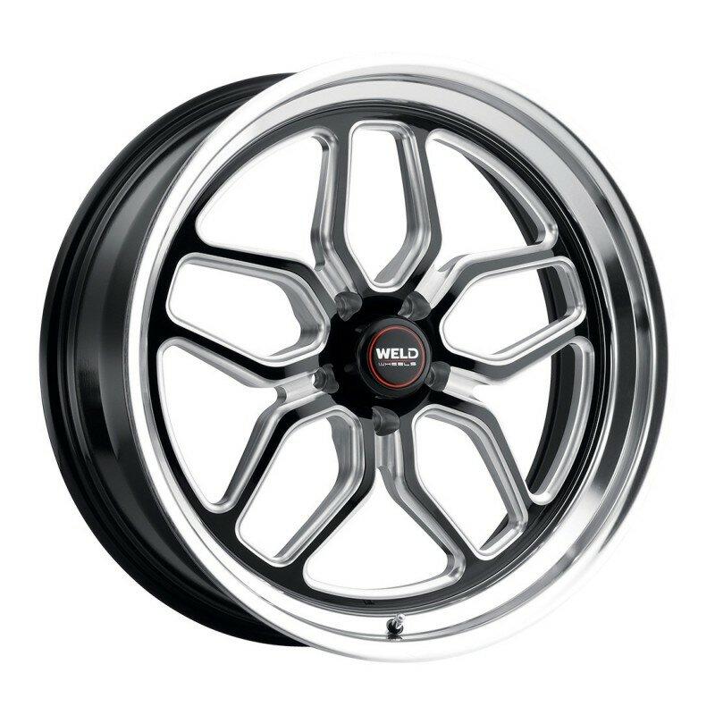 Weld Racing 18x5 Laguna Drag 5x115 ET-33 BS1.5 Gloss BLK MIL DIA 78.1 - S1528C071N33