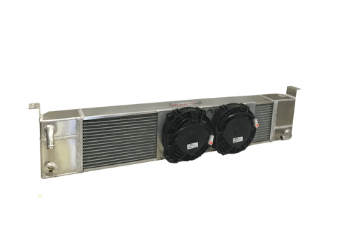 Fluidyne 09-15 CTS-V 'Jumbo' Heat Exchanger w/2 Fans - Street Performance Factory-Fit' Radiators & Heat Exchangers T-5 Cores - FHP35-CTSVFx