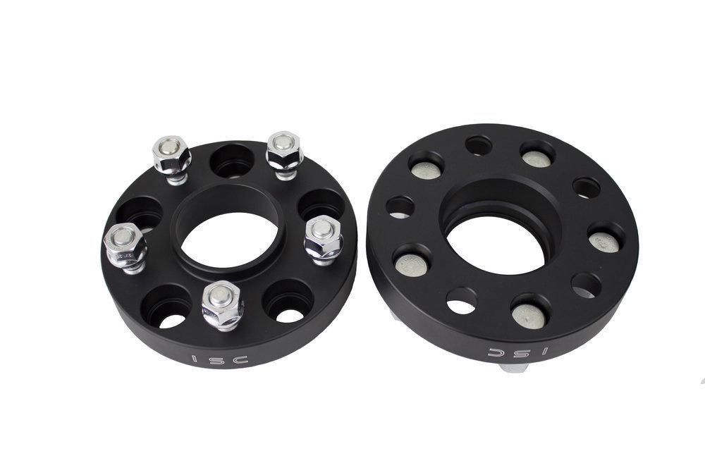 ISC Suspension ISC-WS5X11415B ISC Wheel Spacer 5x114 (Subaru) bolt pattern/hub bore 15mm thickness BLACK(pair) - ISC-WS5X11415B