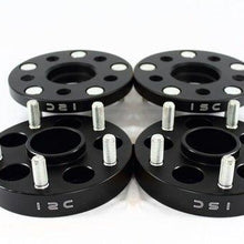 ISC Suspension ISC-WS5X10015B ISC Wheel Spacer 5x100 (Subaru) bolt pattern/hub bore 15mm thickness BLACK(pair) - ISC-WS5X10015B