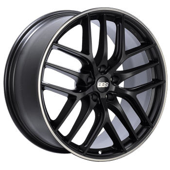 BBS Wheels CC-R Wheel - 19x8.5, 5x112, Black, Polished Lip - CC2106BPO