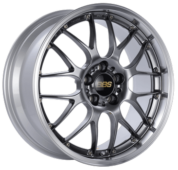 BBS Wheels RS-GT Wheel - 20x9.5, 5x114.3, Gray - RS968DBPK