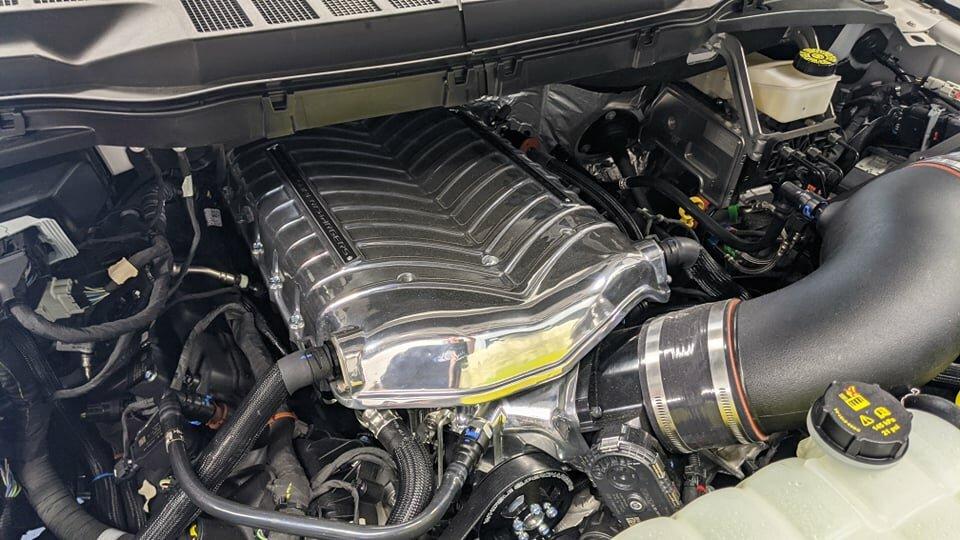 Whipple Gen6 3.0L Supercharger Stage 1R Kit - No Flash Tool (2024-2026 F150 5.0L w/ Power Onboard) - GLKR-WK-2317-STG1R-30D-NFT