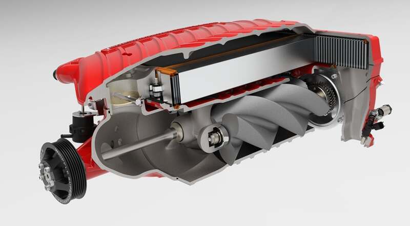 Whipple Superchargers WK-3131-30 Gen 6 3.0L W185RF Supercharger Kit (2015-2017 Jeep 6.4L SRT8)