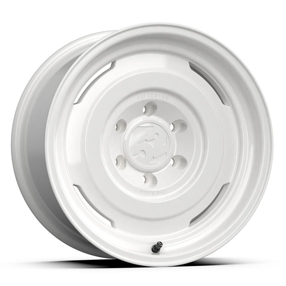 fifteen52 17x8.5 (6x139.7 ANALOG HD Wheel, 4.75 BS in PEAK GREY (CLASSIC WHITE) - AHDPG-78569-00