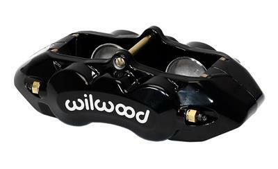 Wilwood Caliper-D8-4 Front Black 1.88in Pistons 1.25 Disc - 120-10525-BK