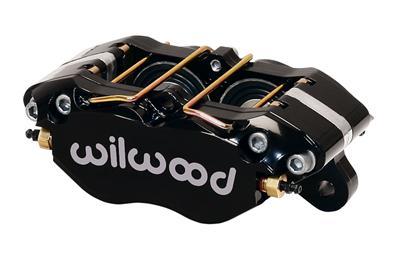 Wilwood Caliper-Dynapro Dust-Boot 5.25in Mount - Blk 1.75in Pistons .81in Disc - 120-11482