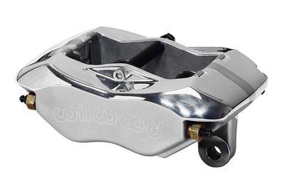 Wilwood Caliper-Forged Narrow Dynalite 3.50in Mount Polished 1.12in Pistons .38in Disc - 120-11577-P