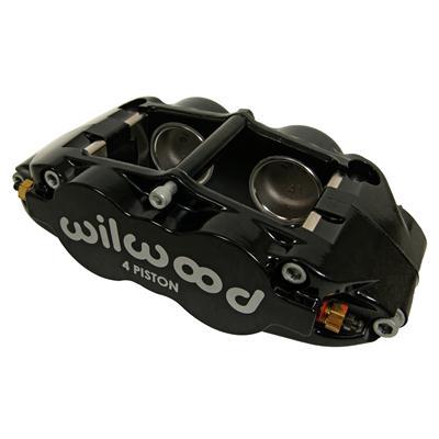 Wilwood Caliper-Narrow Superlite 4R - Black 1.75/1.75in Pistons 1.10in Disc - 120-11784-BK