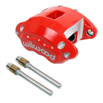Wilwood Caliper-D154-Red 1.62/1.62in Pistons 1.04in Disc - 120-11872-RD