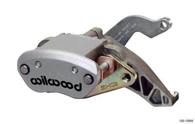 Wilwood Caliper-MC4 Mechanical-R/H - Silver No Logo 1.19in Piston .81in Disc - 120-12069
