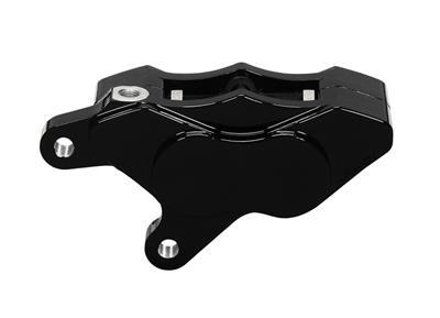 Wilwood Caliper-GP310 Black Front R/H 08-Curnt 1.25in Pistons .25in Disc - 120-12116-BK