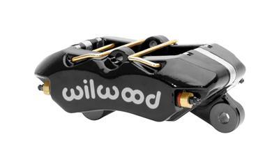 Wilwood Caliper-Forged Dynapro 5.25in Mount/ 4 - 1.98in Pistons/ .81in x 13.06in. Rotor - Black - 120-15585-BK