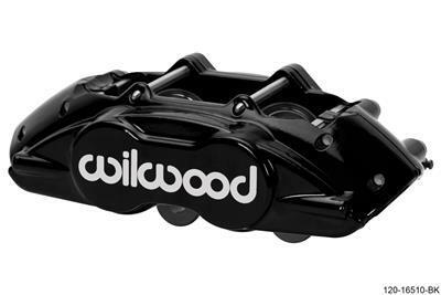 Wilwood Caliper D11 Black 1.62in Piston .81in/.94in Rotor - 120-16510-BK