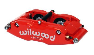 Wilwood Caliper-BNSL4R-Red 1.25in Pistons 1.10in Disc - 120-8062-RRD