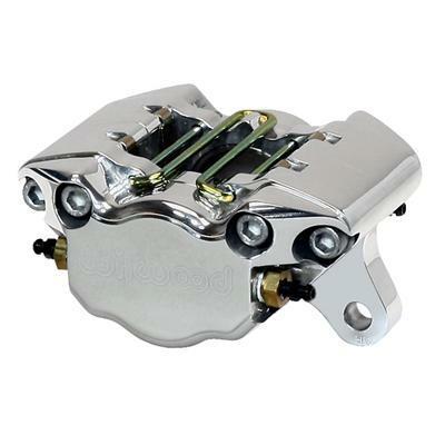 Wilwood Caliper-Pollished Dynapro Single 3.25in Mount 1.75in Pistons .38in Disc - 120-9687-P