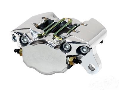 Wilwood Caliper-Polished Dynapro Single 3.75in Mount 1.75in Pistons .19in Disc Long Piston - 120-9689-PLP