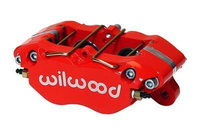 Wilwood Caliper-Dynapro 5.25in Mount - Red 1.38in Pistons .81in Disc - 120-9703-RD
