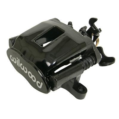 Wilwood Caliper-Combination Parking Brake-R/H-Black 34mm piston .81in Disc - 120-9808-BK