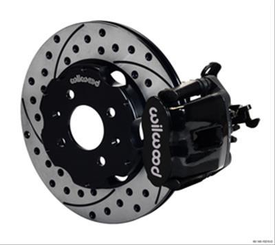 Wilwood Combination Parking Brake Rear Kit 11.00in Drilled Civic / Integra Drum 2.71 Hub Offset - 140-10210-D
