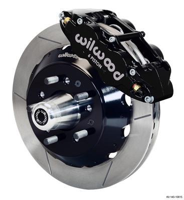 Wilwood Narrow Superlite 6R Front Hub Kit 12.88in 1968-1969 Mustang Disc Spindle - 140-10219