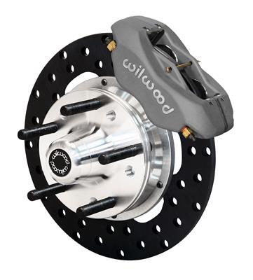 Wilwood Forged Dynalite Front Drag Kit Drilled Rotor 79-87 GM G Body - 140-1033-BD