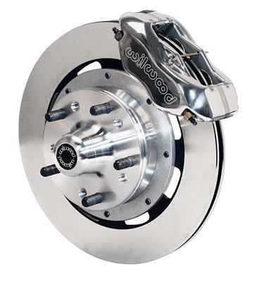 Wilwood Forged Dynalite Front Kit 12.19in Polished 74-80 Pinto/Mustang II Disc Spindle only - 140-10440-P