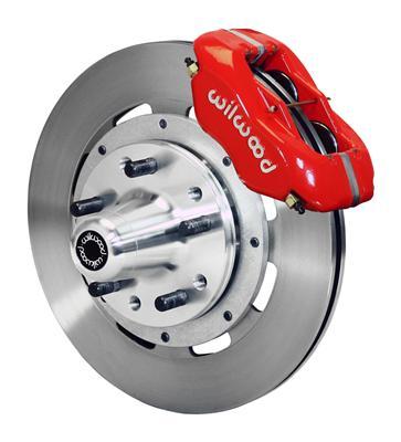 Wilwood Forged Dynalite Front Kit 12.19in Red 74-80 Pinto/Mustang II Disc Spindle only - 140-10440-R