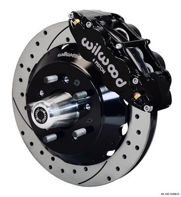 Wilwood Narrow Superlite 6R Front Hub Kit 14.00in Drilled 70-78 Camaro - 140-10486-D