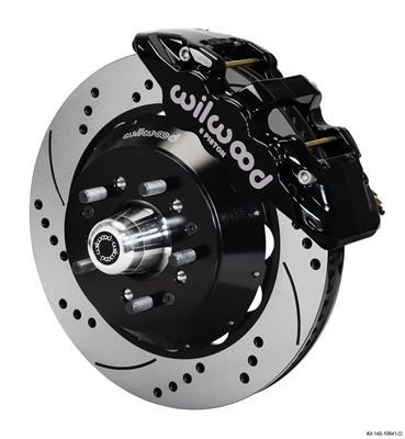 Wilwood AERO6 Front Hub Kit 14.00 Drilled WWE ProSpindle - 140-10641-D