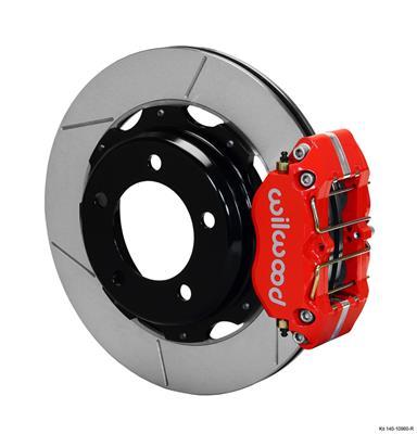 Wilwood Dynapro Rear Kit 12.19in Red Backdraft Cobra (BMW E36 Based) - 140-10960-R