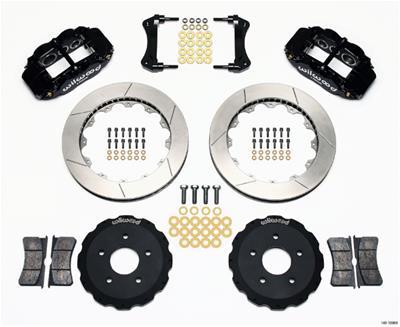 Wilwood Narrow Superlite 6R Front Hat Kit 13.06in Backdraft Cobra (BMW E36 Based) - 140-10968