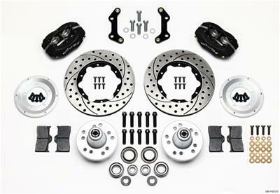 Wilwood Forged Dynalite Front Kit 11.00in Drilled 70-72 CDP B & E Body-Disc - 140-11021-D