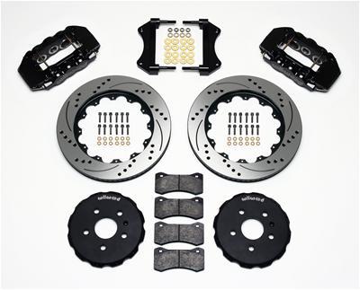 Wilwood AERO6 Front Hat Kit 14.25 Drilled 2010-2015 Camaro - 140-11269-D