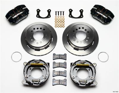 Wilwood Dynapro Low-Profile 11.00in P-Brake Kit Small Ford 2.50in Offset - 140-11403