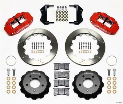 Wilwood Narrow Superlite 6R Front Hat Kit 12.88in Red 84-87 Corvette C4 - 140-11918-R
