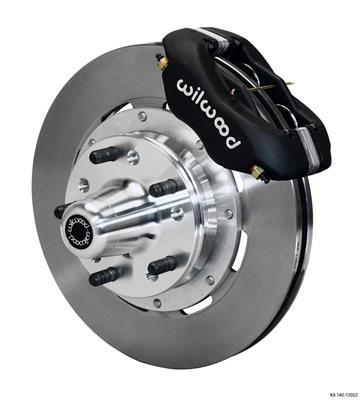 Wilwood Forged Dynalite Front Kit 12.19in 65-68 Chevy Impala -Drum Spindle - 140-12022