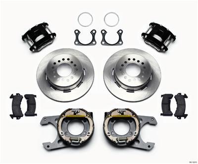 Wilwood D154 P/S Park Brake Kit Big Ford 2.36in Offset - 140-12213