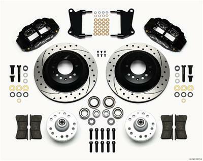 Wilwood Narrow Superlite 6R Front Hub & 1PC Rtr Kit 12.88in Dril 67-69 Camaro 64-72 Nova Chevelle - 140-12271-D