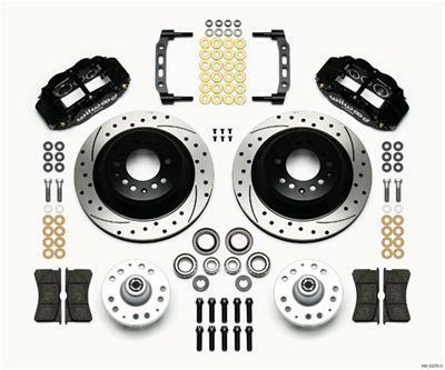 Wilwood Narrow Superlite 6R Front Hub & 1PC Rtr Kit 12.88in Dril 74-80 Pinto Disc Spindle only - 140-12275-D