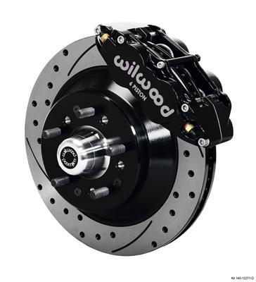 Wilwood Narrow Superlite 6R Front Hub & 1PC Rtr Kit 12.88in Dril WWE ProSpindle - 140-12276-D