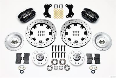 Wilwood Dynapro Dust-Boot Front Kit 12.19in Drilled WWE ProSpindle - 140-13346-D