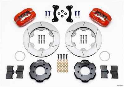 Wilwood Forged Dynalite Front Hat Kit 11.00in GT Rotor Red 95-05 Miata - 140-13379-R