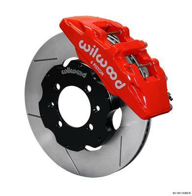 Wilwood Dynapro 6 Front Hat Kit 11.00in GT Rotor Red 95-05 Miata - 140-13380-R